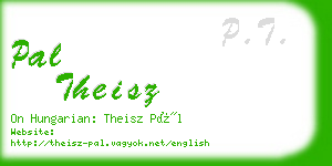 pal theisz business card